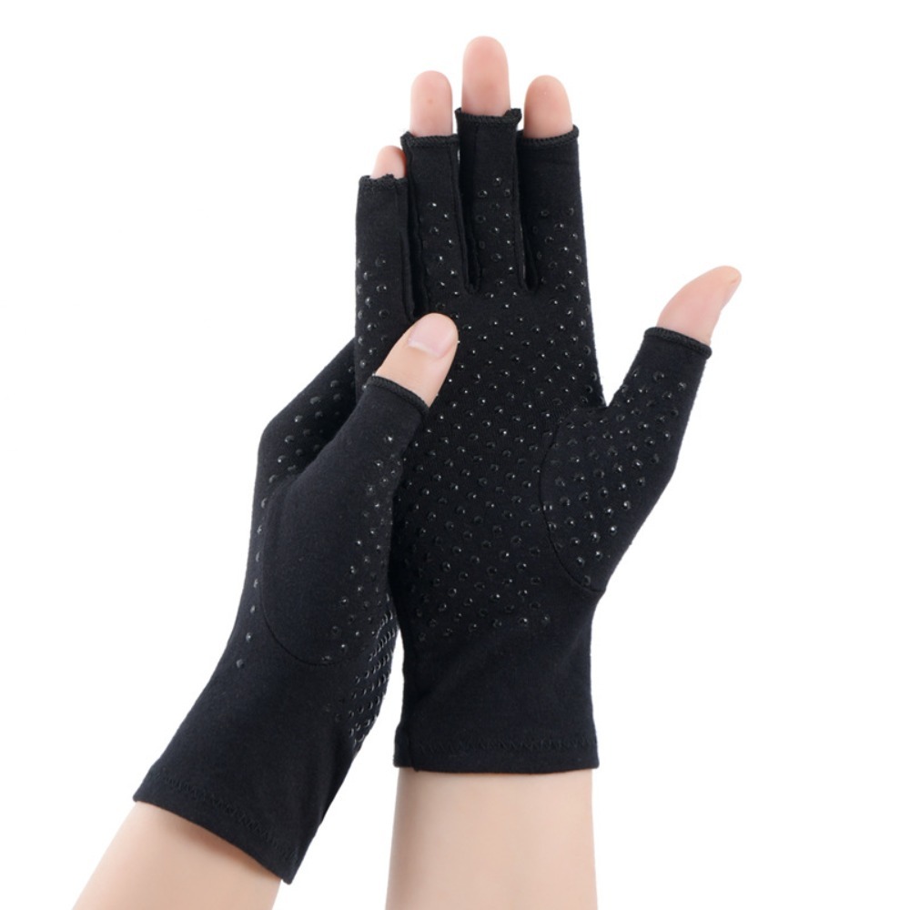 Fingerless Glove Knit - Fingerless Compression Gloves Anti-Arthritis Compression Joints
