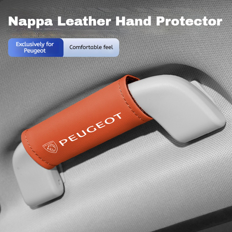 Leather Driving Glove - Leather Car Roof Armrest Pull Glove