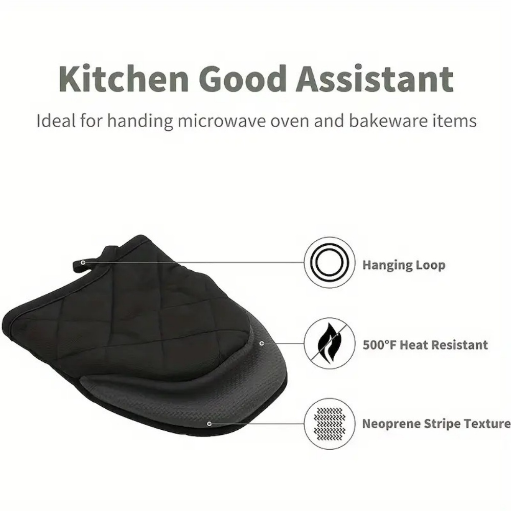 Oven Mitts 500°F Heat Resistan - Oven Mitt Silicone ulasan dan harga