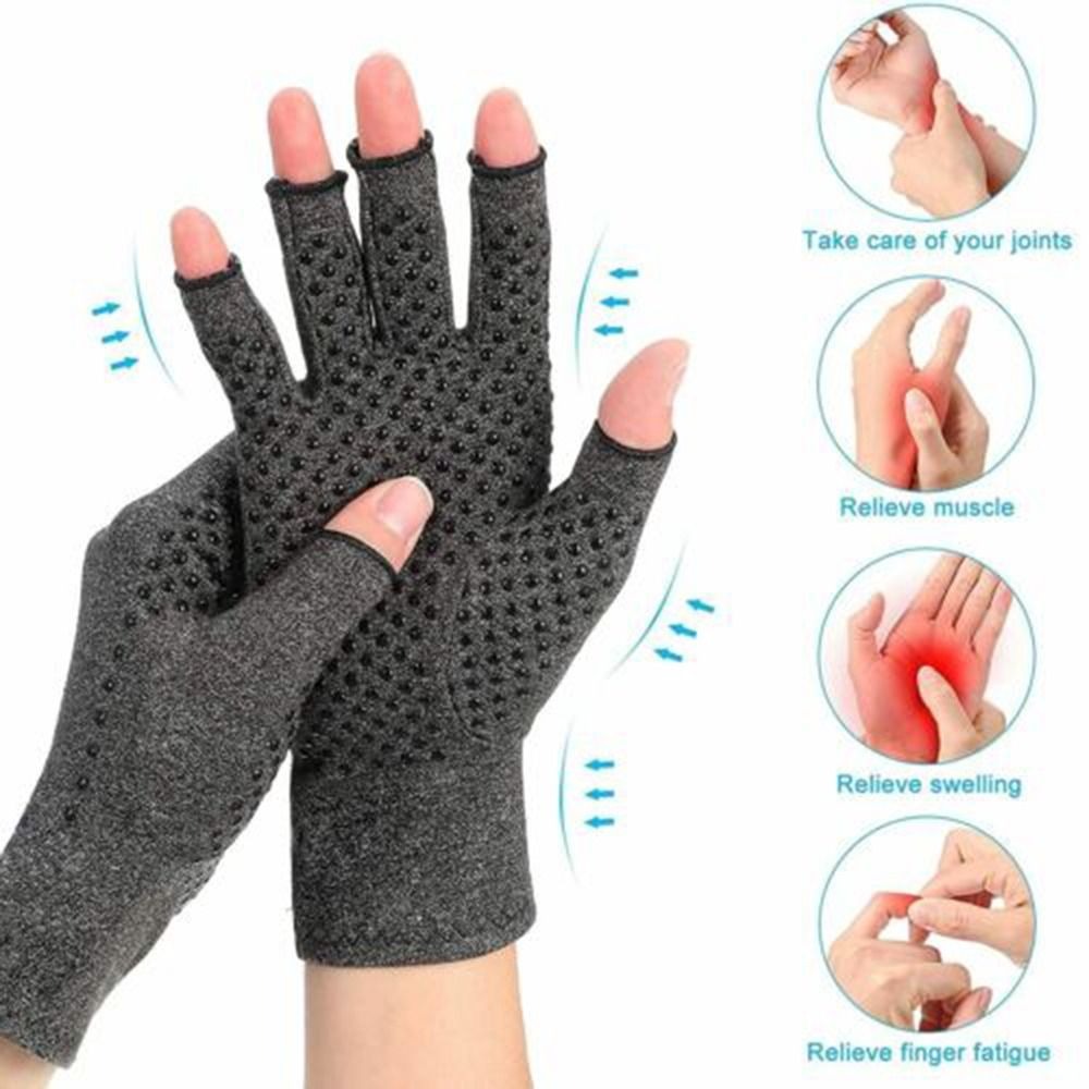 Fingerless Compression Gloves  - Fingerless Glove Knit ulasan dan harga