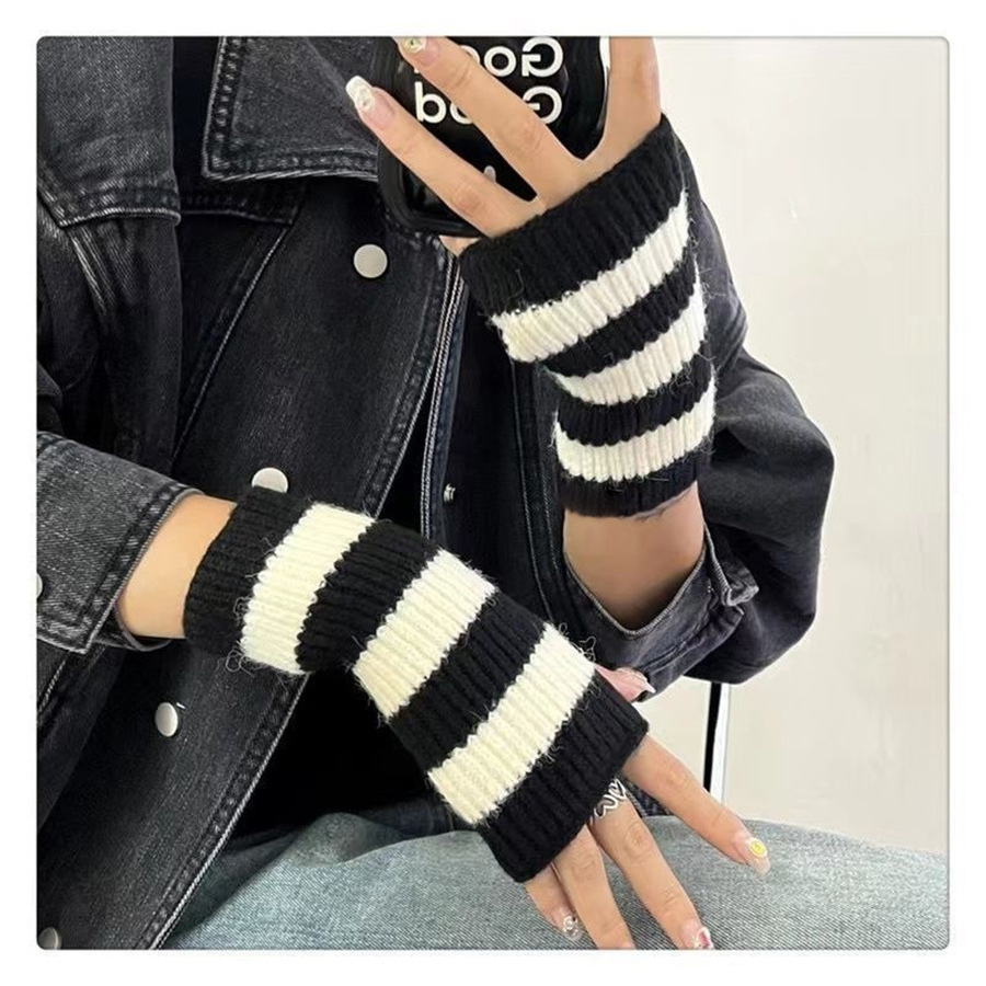 Y2k Accessories Cold Resistanc - Fingerless Glove Knit ulasan dan harga