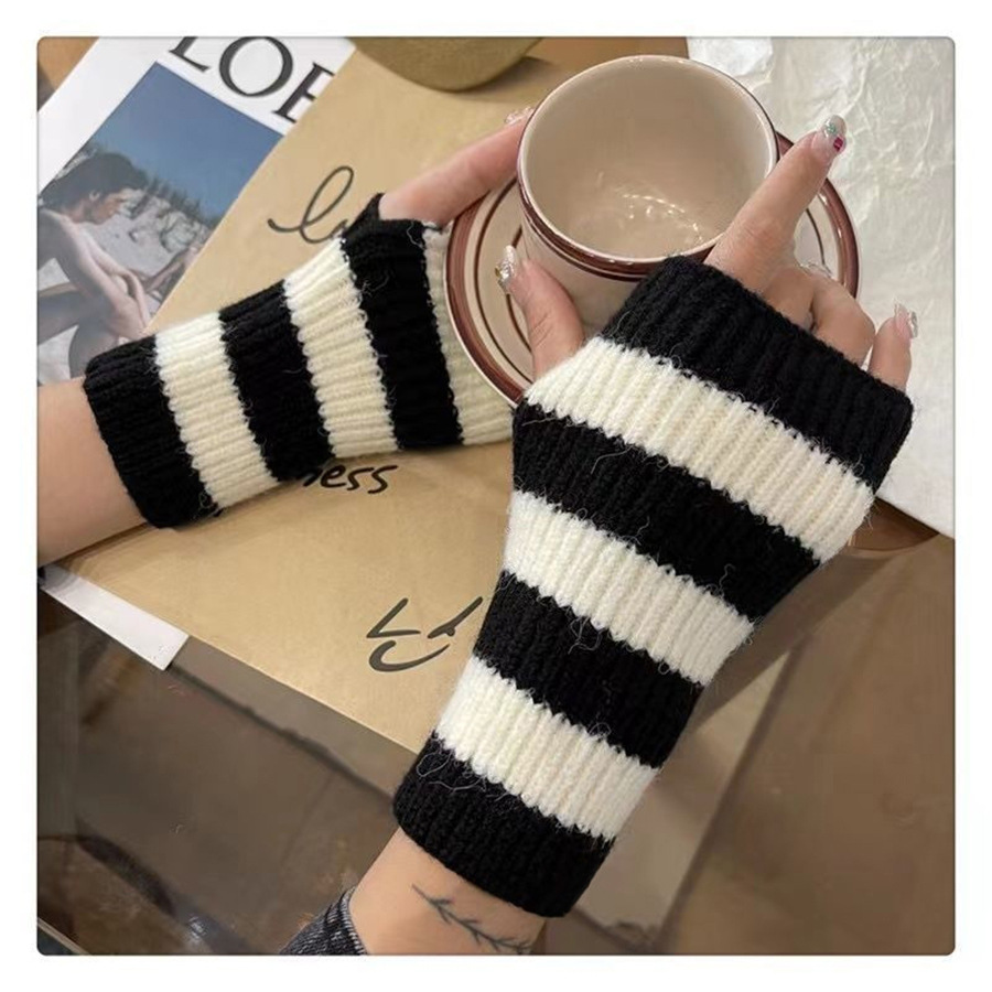 Y2k Accessories Cold Resistanc - Fingerless Glove Knit ulasan dan harga