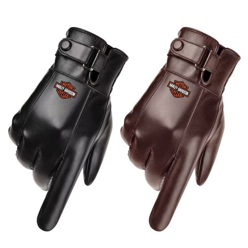 For Harley Davidson PAN Motorc - Leather Driving Glove ulasan dan harga