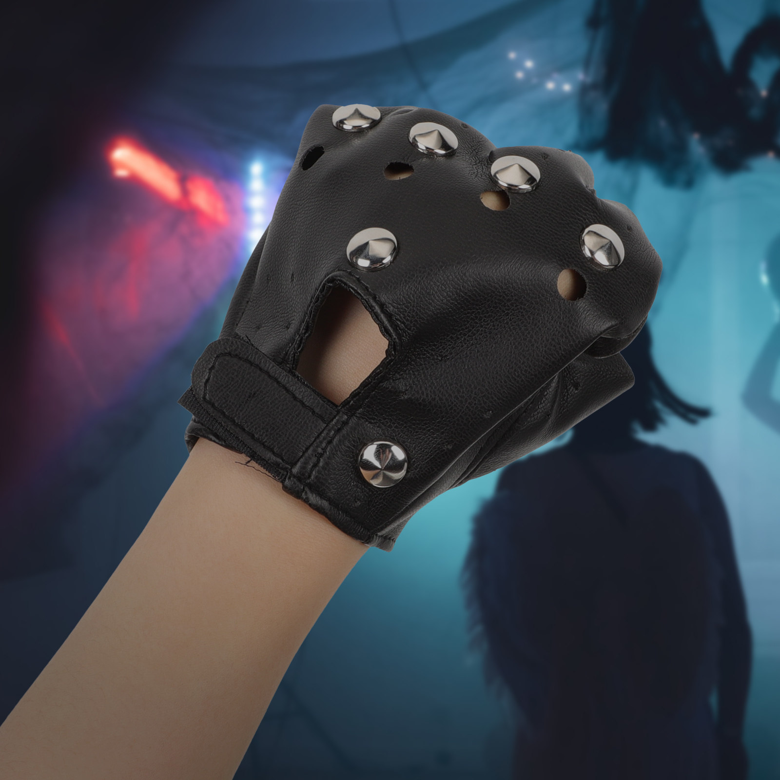 1Pair Fingerless Workout Glove - Cycling Glove Padded ulasan dan harga