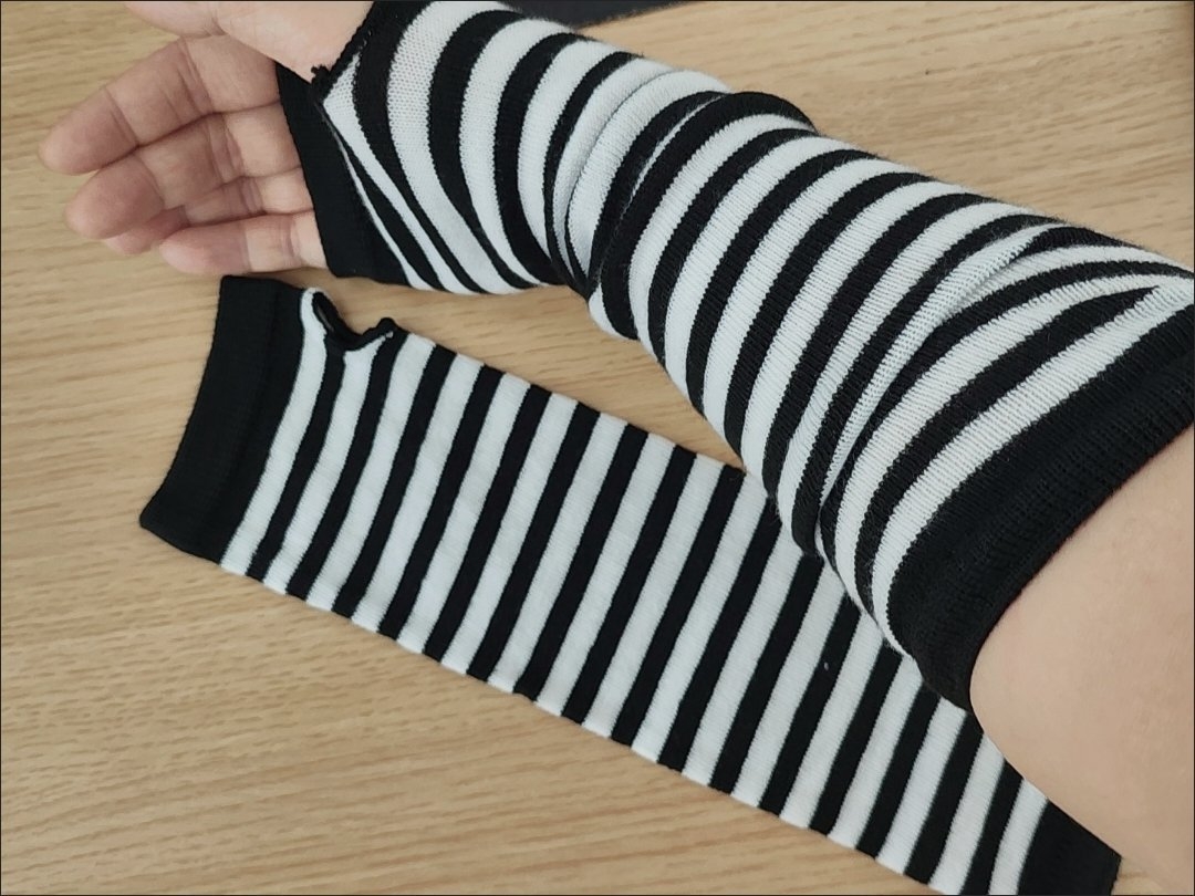 2pairs Warmer Knitted Long Fin - Fingerless Glove Knit ulasan dan harga