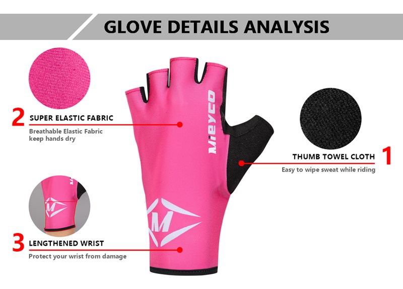 Lightweight Half Finger Gloves - Workout Glove Gym ulasan dan harga