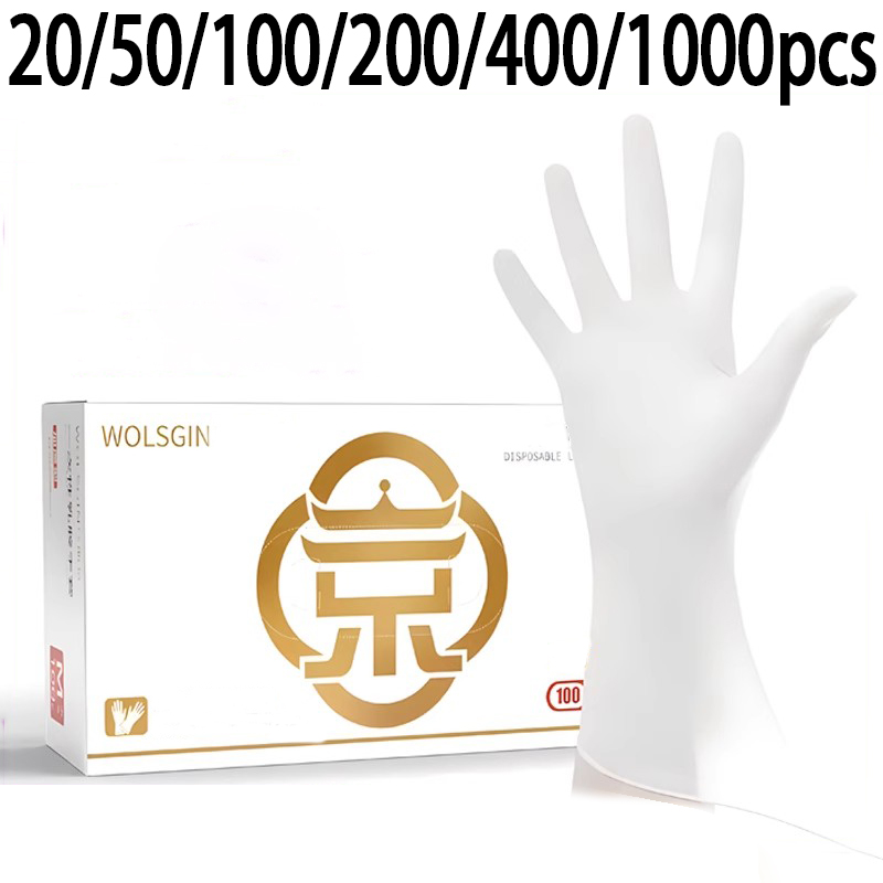 20/50/100/200/400/1000 pcs Dis - Latex Disposable Glove ulasan dan harga